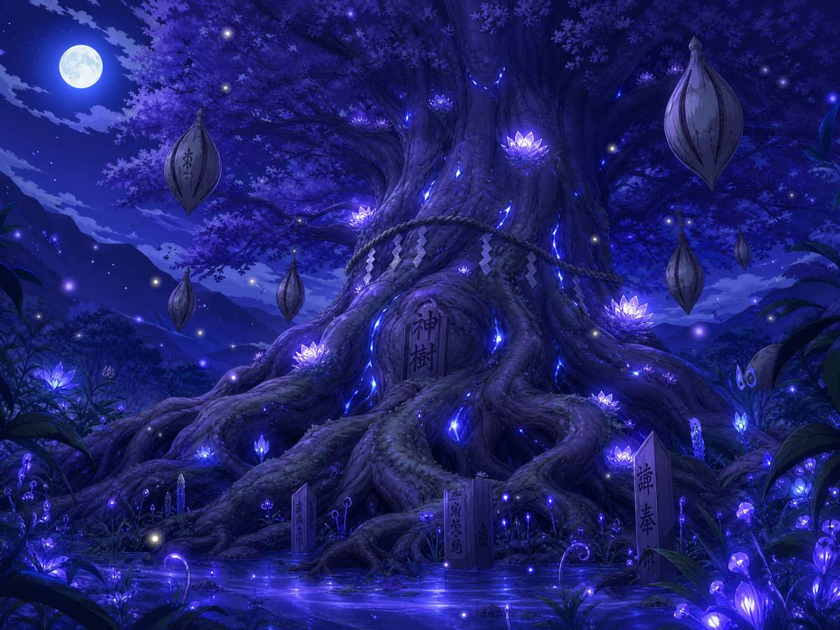 呦呦视频视频-千年古树夜间生态视频记录